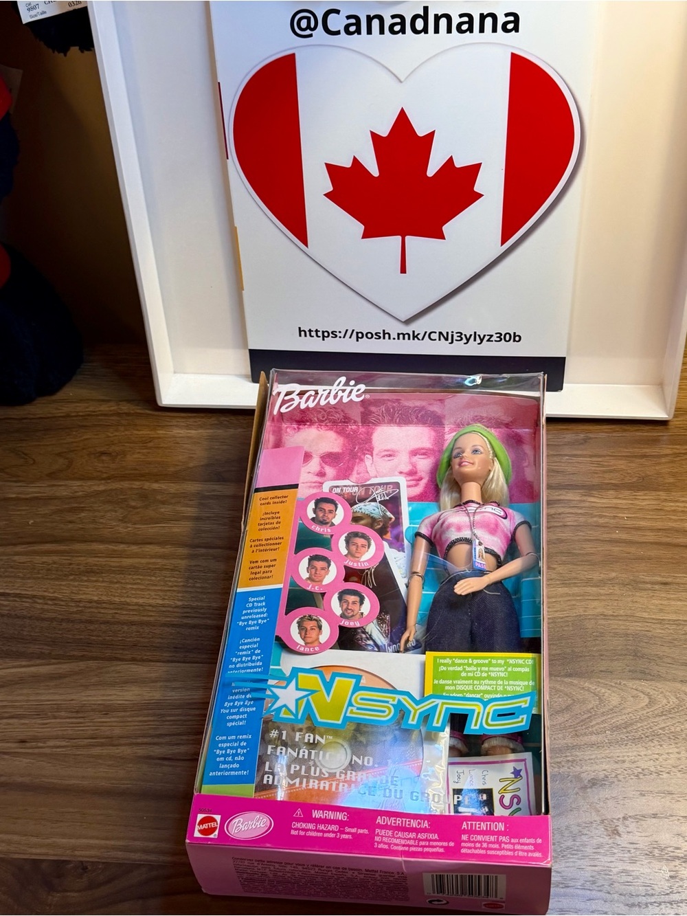 2000 Limited Edition #1 Fan NSync Barbie Doll